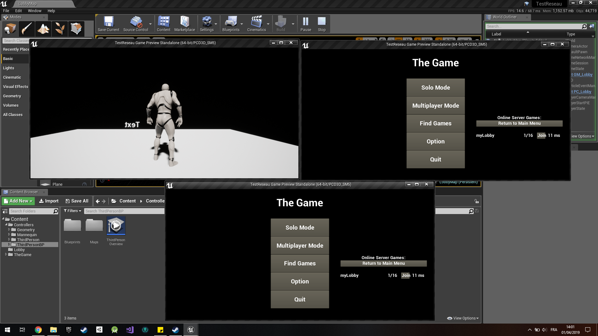 Prototype Multiplayer UI screenshot 3